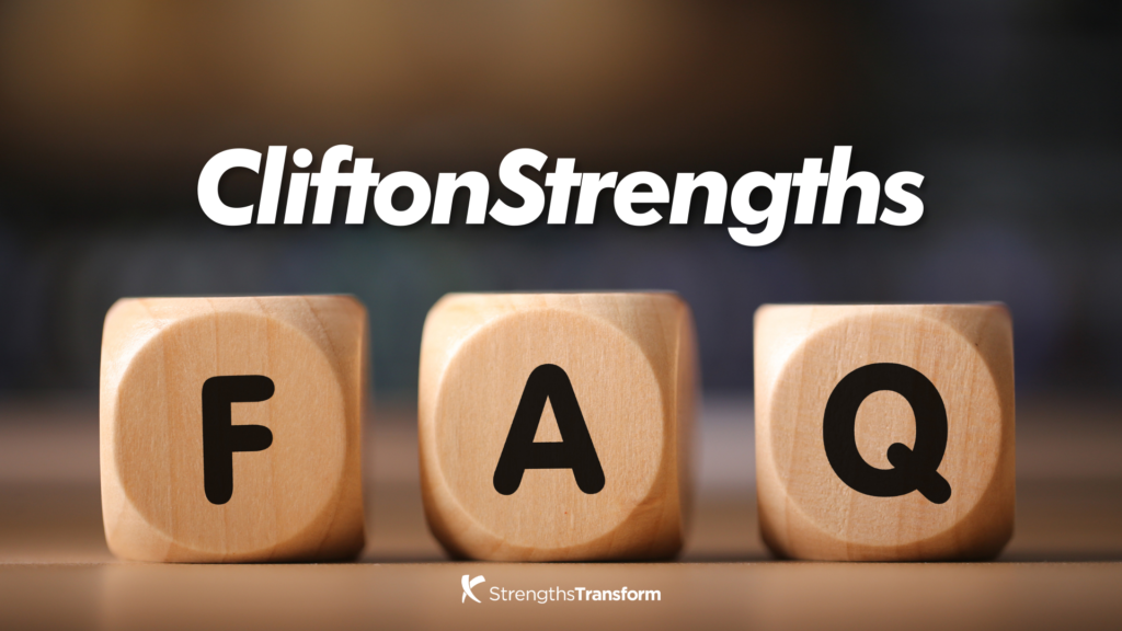 cliftonstrengths strengthsfinder FAQ frequently asked question